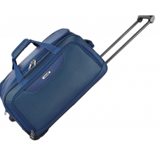 OkaeYa Safari Polyester 65 cms Blue Softsided Suitcase (infinity 65 RDFL blue)